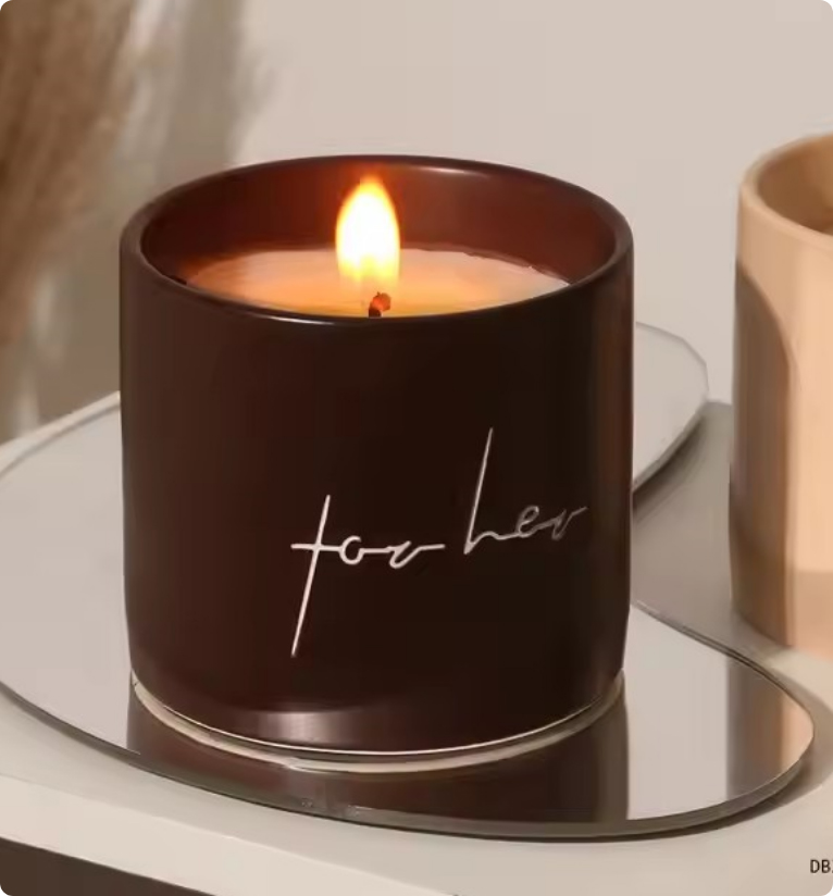 Luxury Custom Logo Bougies Private Label Candeles Soy Wax Candle Aromatherapy Candela Scented Candles Velas De Cera De Soja	