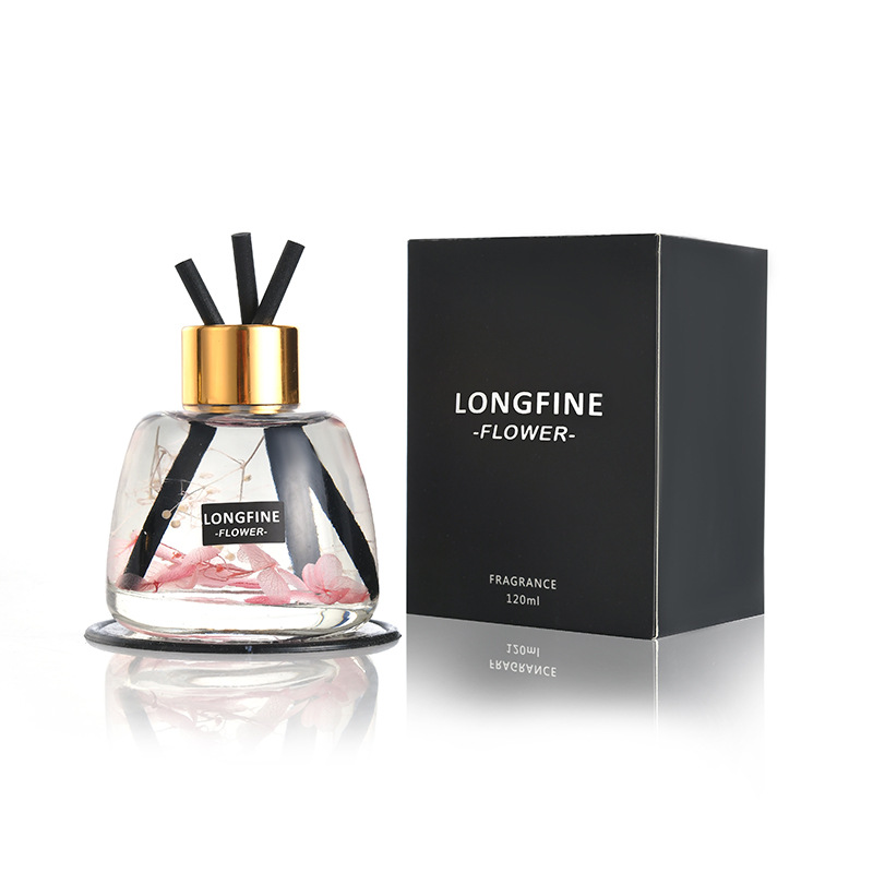 120ml Car Fragrance Accessories Car Accessories Perfume Purifying Air Freshener Deodorant Dried Flower Flameless Fragrance