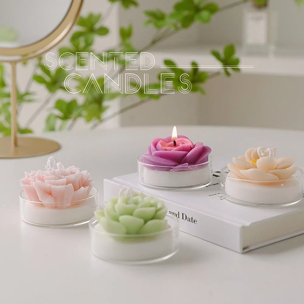 AIKUN Wholesale Birthday Gifts Scented Candles Handmade Natural Paraffin Wax Candle for Home Wedding Decoration