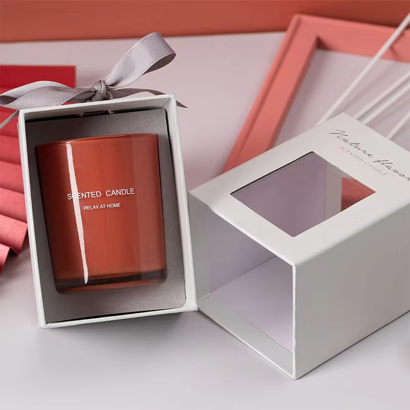 AIKUN Scent Diy Handmade Candle Romantic Gift Set Box Christmas Decoration Glass Scented Candles