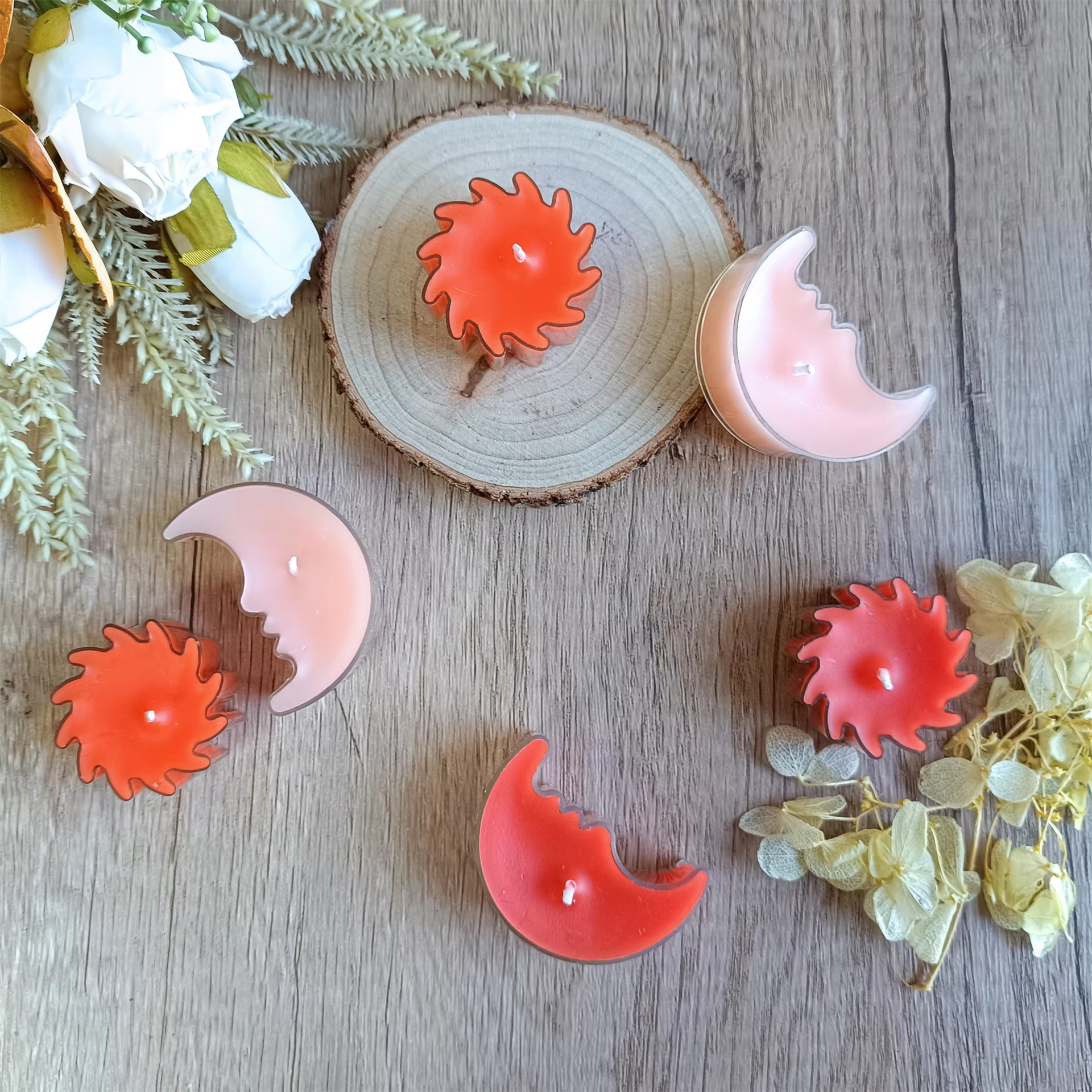 AIKUN Safe Soy Wax Tea Candles Mini Scented Custom for Yoga Meditation Hotel Spa Aromatherapy Relaxation Factory Wholesale
