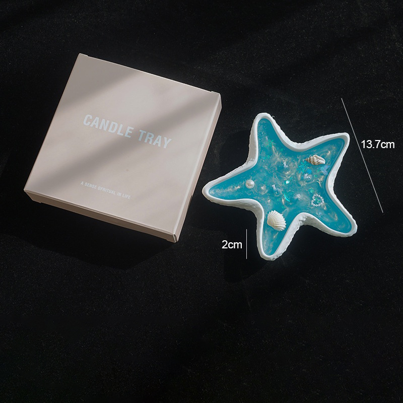 Customized Sea Star Shell Creative Fragrance Jelly Wax Atmosphere Conch Bestseller Scented Candles