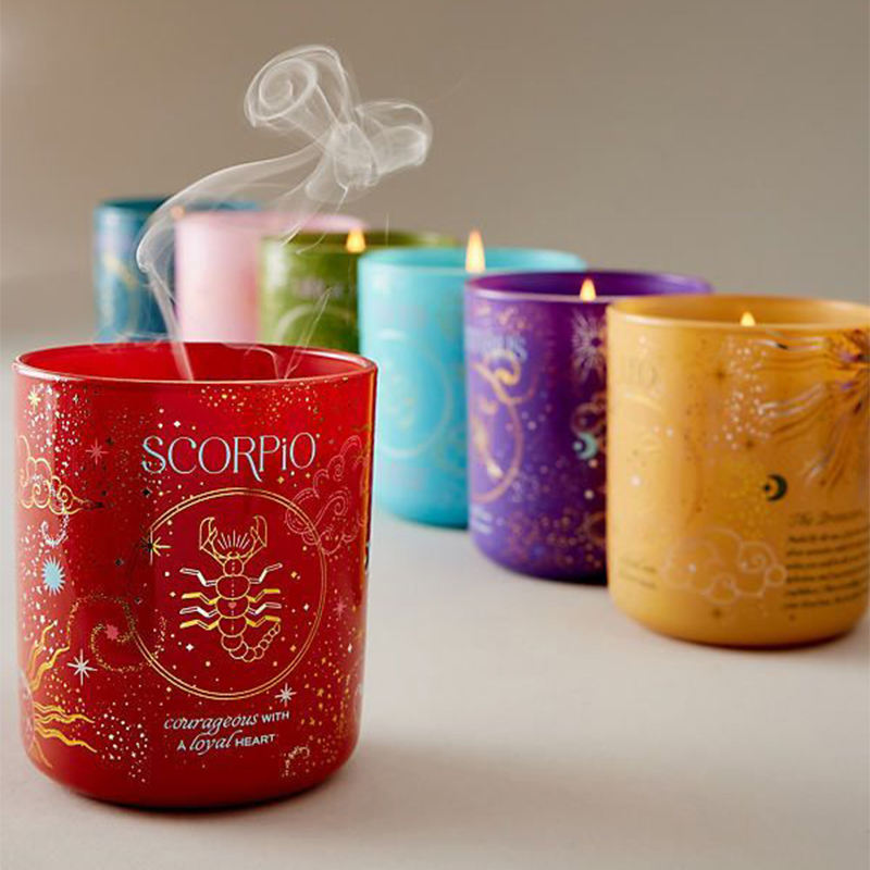 AIKUN Premium Quality Natural Ingredients 12 Zodiac Aroma Candle Eco-Friendly Air Purifying Relaxing Scent Luxury Gift Set
