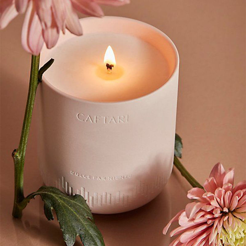 AIKUN Premium Air Purifying Fragrance Candle Handmade Pure Essential Oils Durable for Stress Relief Aroma Candle