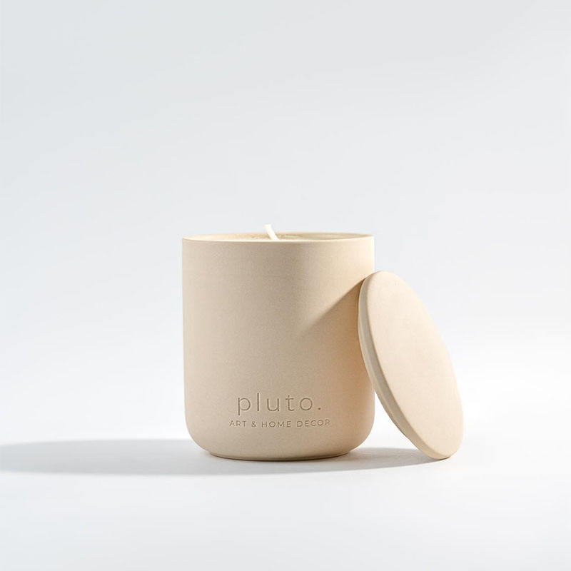 AIKUN Premium Quality White Jar Scented Candle Long-Lasting Fragrance Aroma Natural Soy Wax Scented Candle