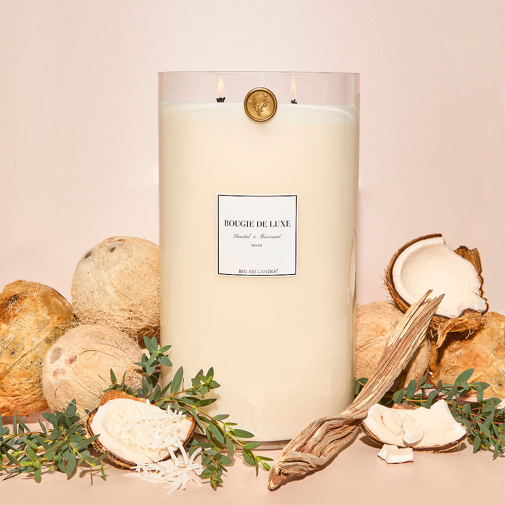AIKUN Oversized Glass Container Aroma Candles Premium Handcrafted Durable Reusable Home Decor Gift Sets Air Purifying Scents