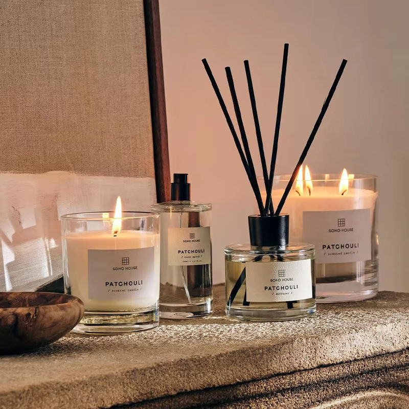 AIKUN Natural Long Lasting Fragrance Scented Room Diffuser Custom Box Popular Gift Flameless Reed Diffuser for Living Room Decor