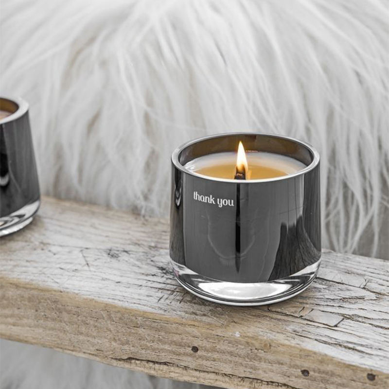 AIKUN Decorative Glass Container Fragrance Customization and Box Custom Scented Candles Set for Christmas Gift and Spa