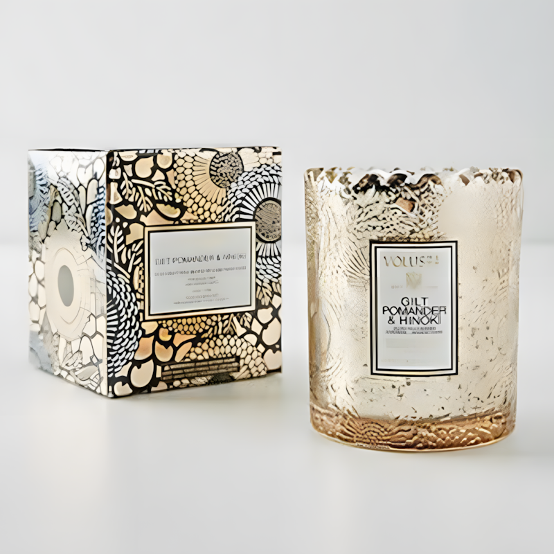 AIKUN Vintage Tealight Label Custom Box Fragrance Choice Aromatic Candle Set for Bedroom Gift Event Restaurant