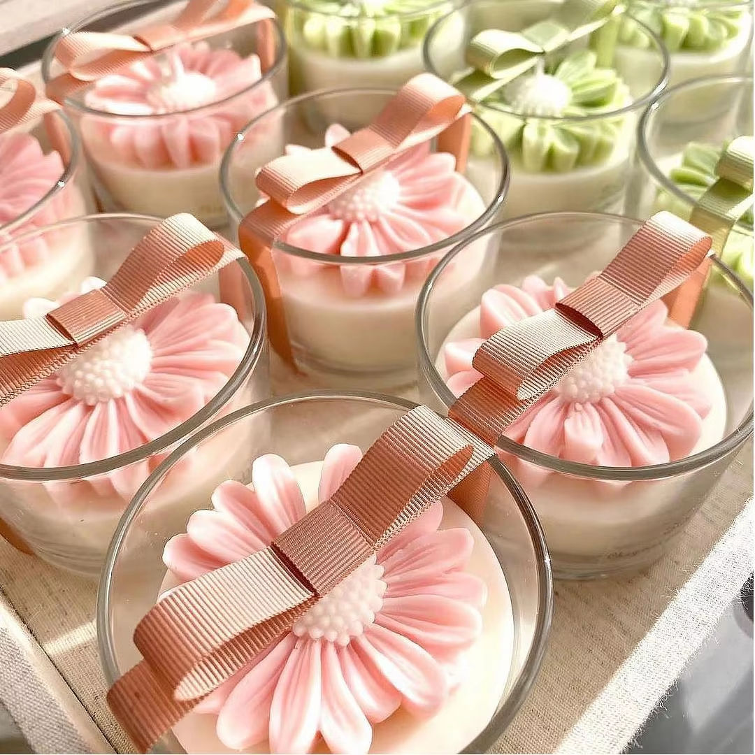 AIKUN Colorful Soy Wax Label Personalization Aromatic Scented Candle for Spa Home Wedding Dector