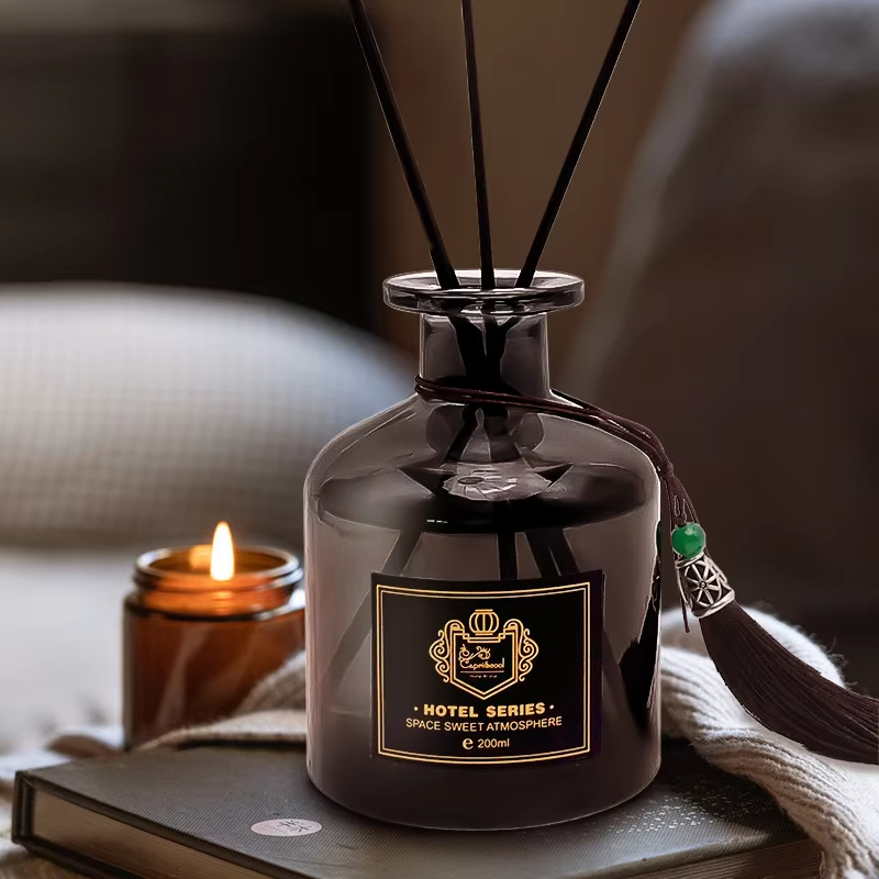 Aikun Tassel Without Fire Aromatherapy Cane Essential Oil Fragrance Decoration Home Bedroom Air Fresh Lasting Remove Odor