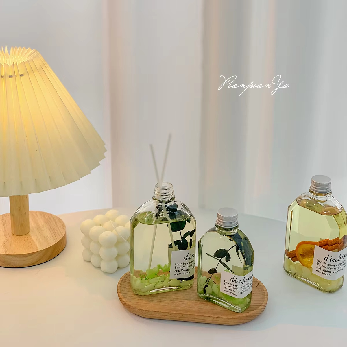 Aikun Ceremony Luminous Aromatherapy Without Fire Eternal Flower Fragrance Home Indoor Perfume Fresh Air Creative Decoration