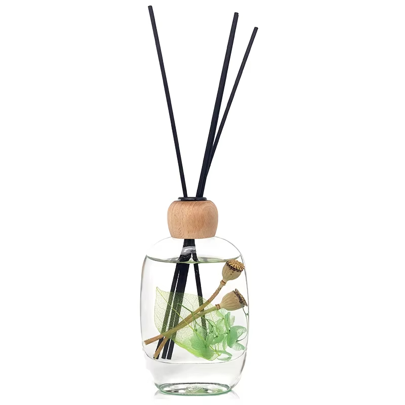 AIKUN Factory Wholesale Luxury Aromatherapy Indoor Fireless Gift Box Set Long-Lasting Fragrance Flower Tree Planet Glass Bottle