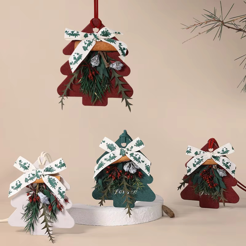 AIKUN Handmade Modern Soy Wax Fragrance Tree Decoration Creative Indoor Bedroom Deodorizer Hanging Souvenir Gift Christmas