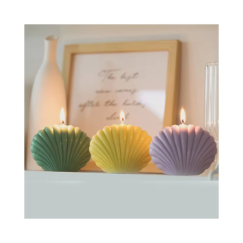 Creative Shell Paraffin Home Decoration Gifts Party Birthday Gifts Factory Price Scented Candles