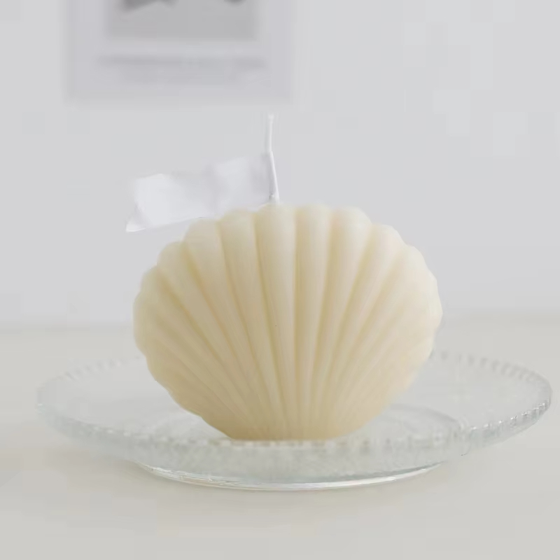 Creative Shell Paraffin Home Decoration Gifts Party Birthday Gifts Factory Price Scented Candles