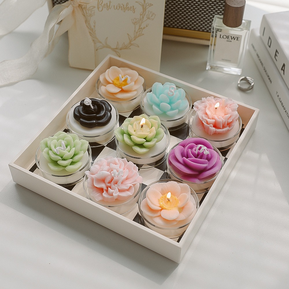 AIKUN Wholesale Birthday Gifts Scented Candles Handmade Natural Paraffin Wax Candle for Home Wedding Decoration