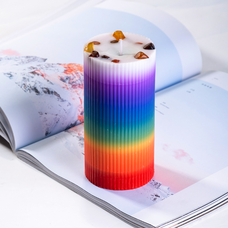 Aikun Colorful Pentagram Unique Artistic High Quality Indoor Decor Custom Made Wholesaler Scented Candles
