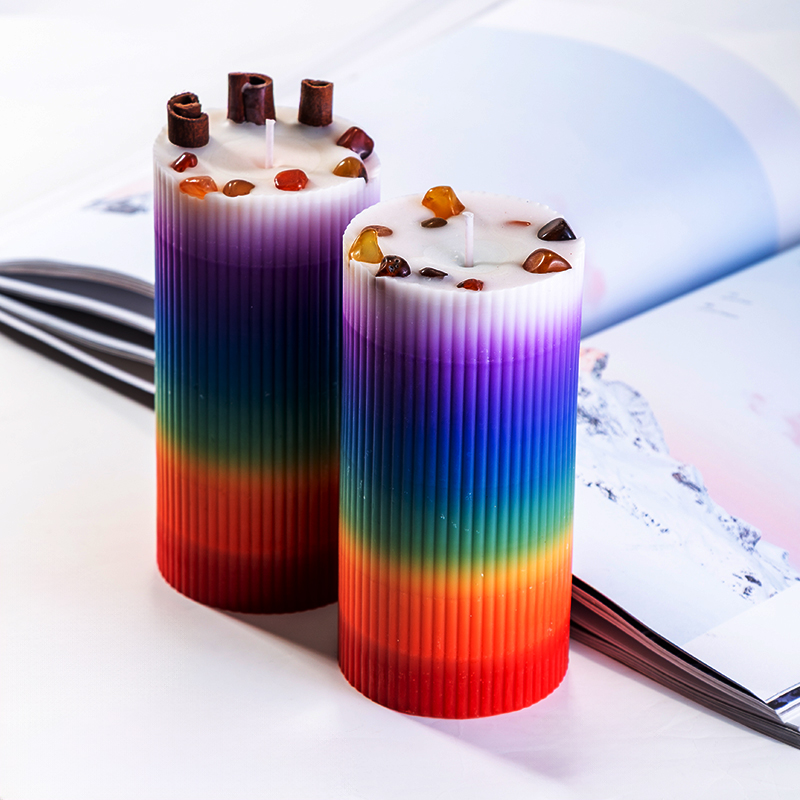 Aikun Colorful Pentagram Unique Artistic High Quality Indoor Decor Custom Made Wholesaler Scented Candles