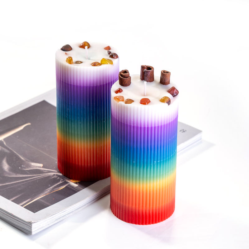 Aikun Colorful Pentagram Unique Artistic High Quality Indoor Decor Custom Made Wholesaler Scented Candles