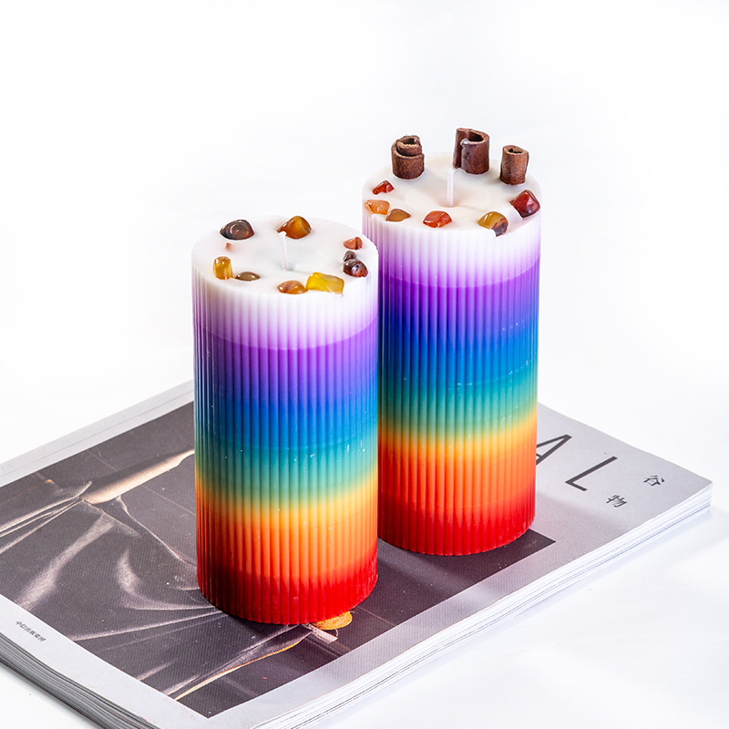 Aikun Colorful Pentagram Unique Artistic High Quality Indoor Decor Custom Made Wholesaler Scented Candles