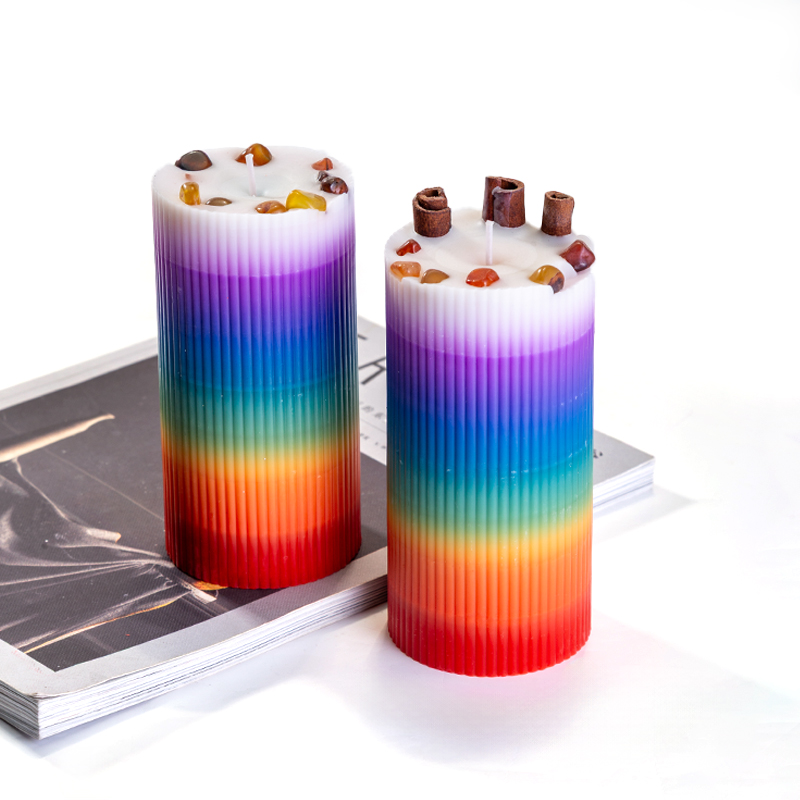 Aikun Colorful Pentagram Unique Artistic High Quality Indoor Decor Custom Made Wholesaler Scented Candles