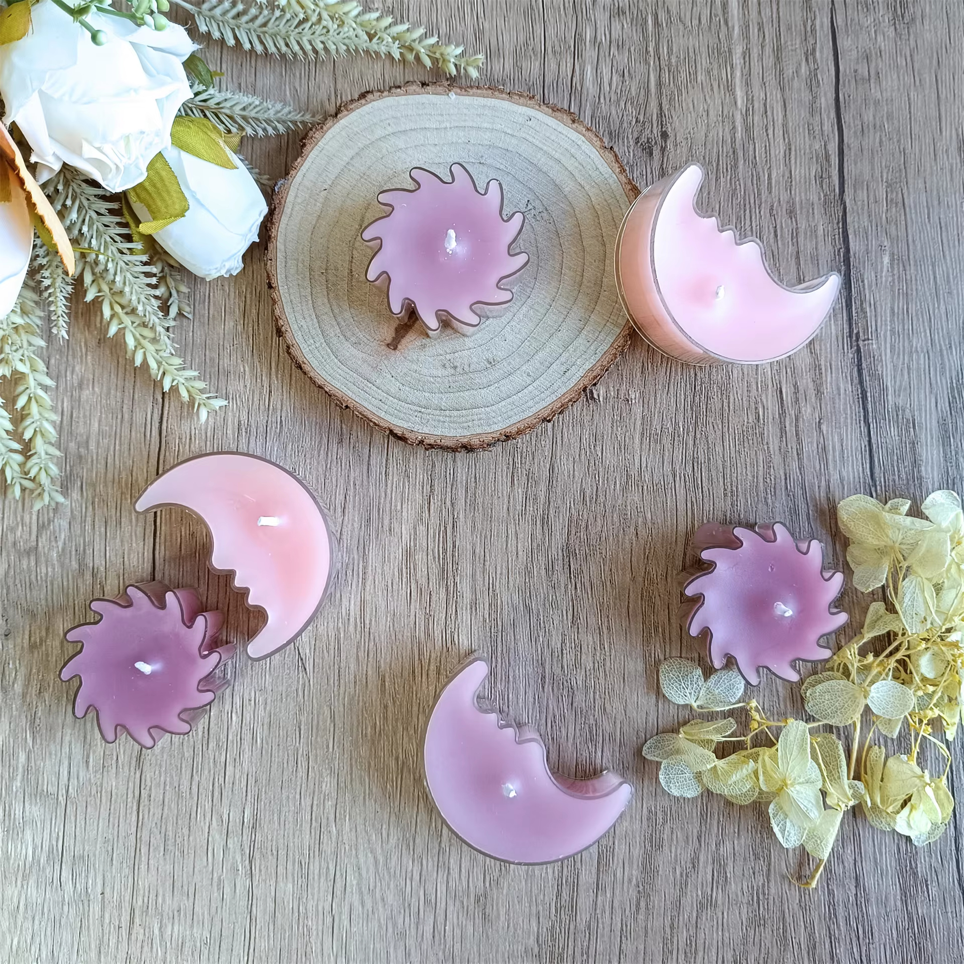 AIKUN Safe Soy Wax Tea Candles Mini Scented Custom for Yoga Meditation Hotel Spa Aromatherapy Relaxation Factory Wholesale