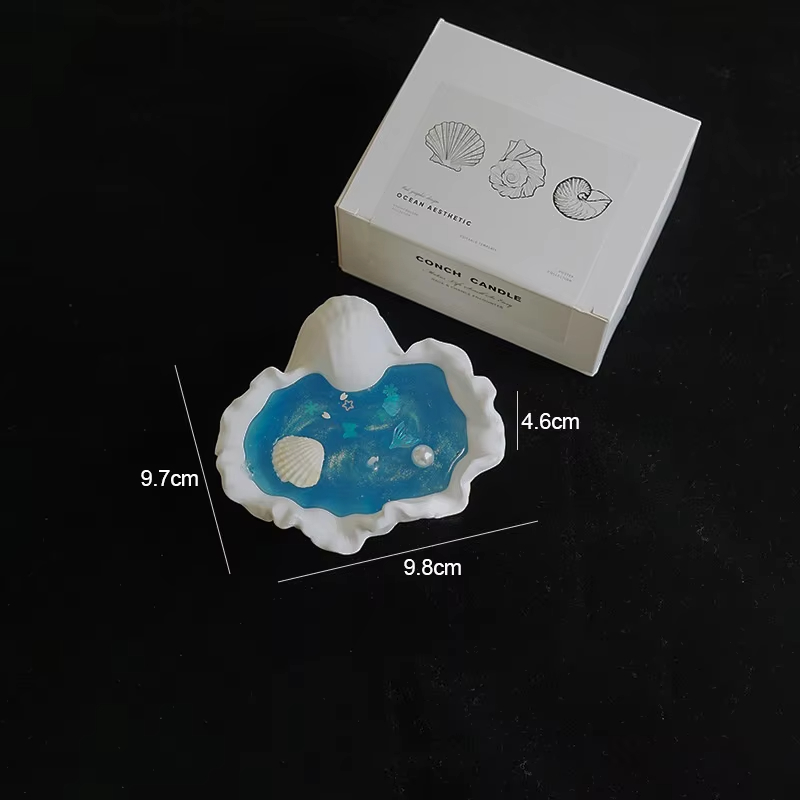 Customized Sea Star Shell Creative Fragrance Jelly Wax Atmosphere Conch Bestseller Scented Candles