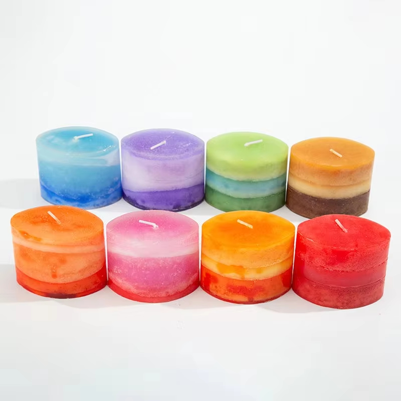 Wholesale Birthday Wedding Home Decoration Column Candles Environmental Protection Roll Natural Different Types Scented Candle