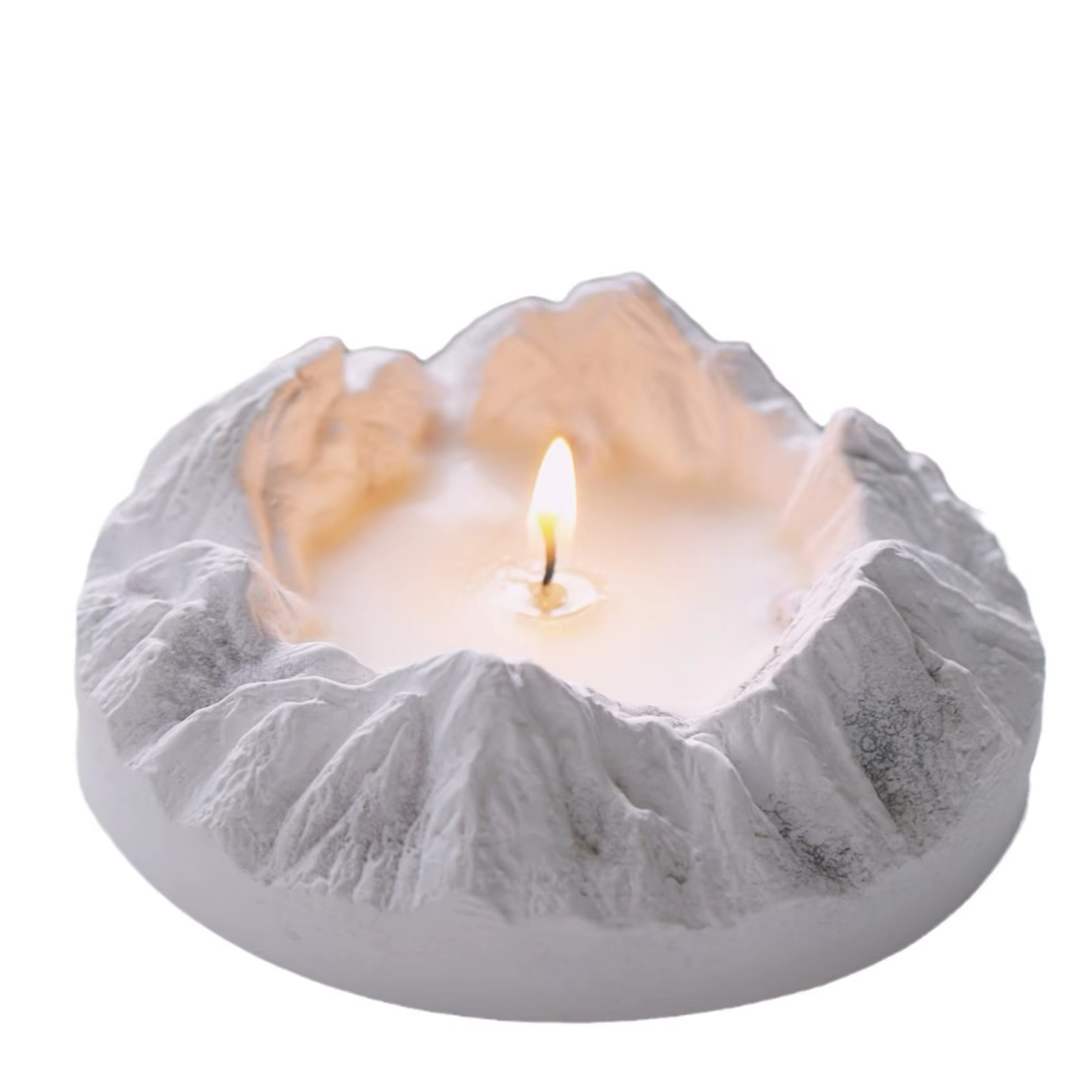 Factory Customization Snow Mountain Atmosphere Soy Wax Bedroom Home Durable Superior Quality Scented Candles