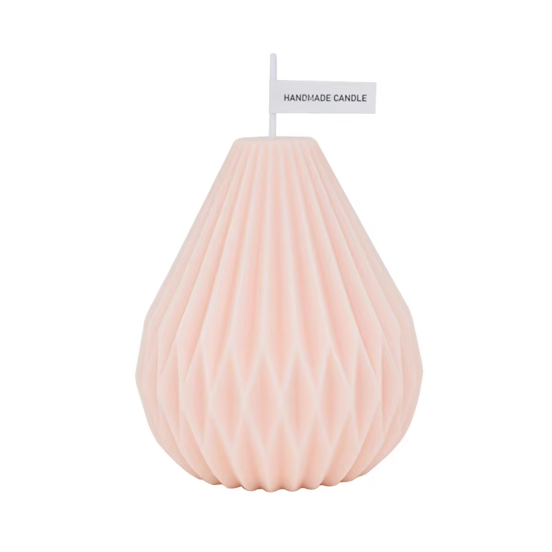 Ins Luxury Modern Home Decor Art Geometric Fragrance Candles Soy Wax Perfume Scented Striped Candles