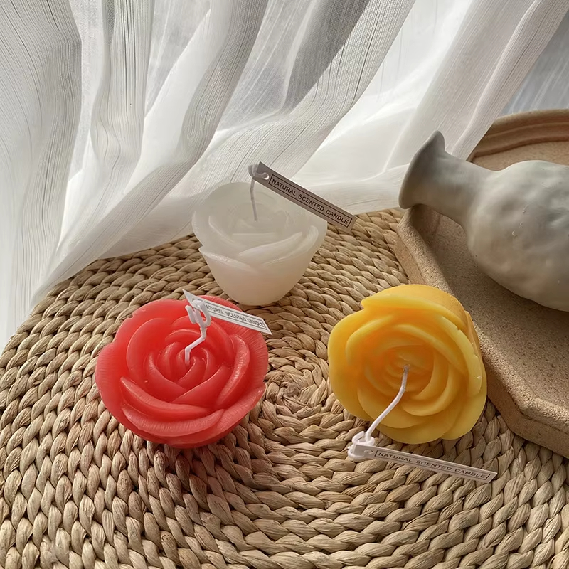 INS Soy Wax Scented Candle Home Decoration Photo Props Souvenir Lemon Ugly Orange Cheese Candle Vela Perfumada De Cera De Soja