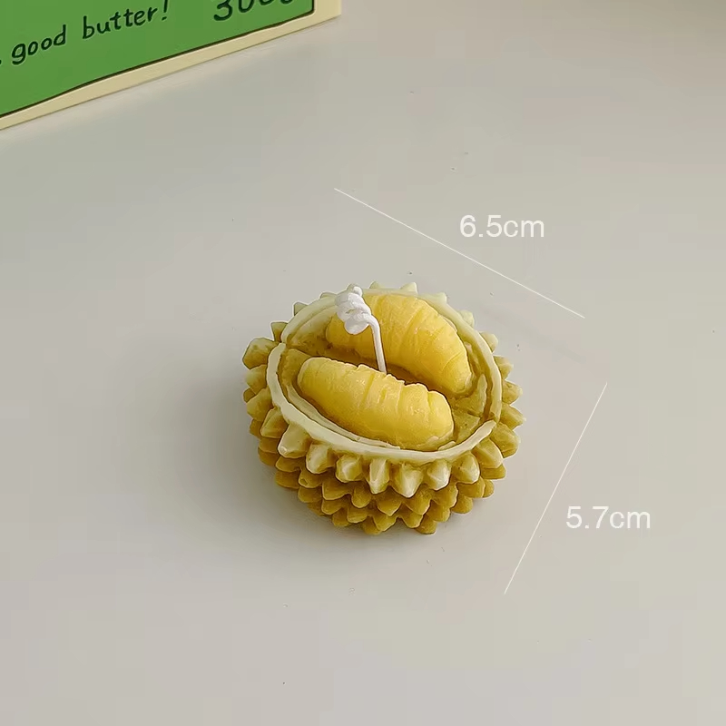 Luxury Private Label Durian Multi Relaxing Soy Wax Scented Candles for Home Decorative Photo Props
