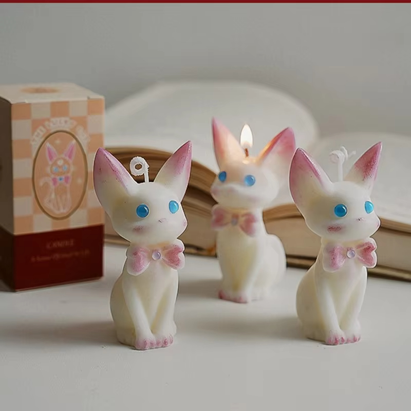 AIKUN Customization Fragrance Therapy Scented Candle Beautiful Home Decoration Festival Gifts Cat Style Candles