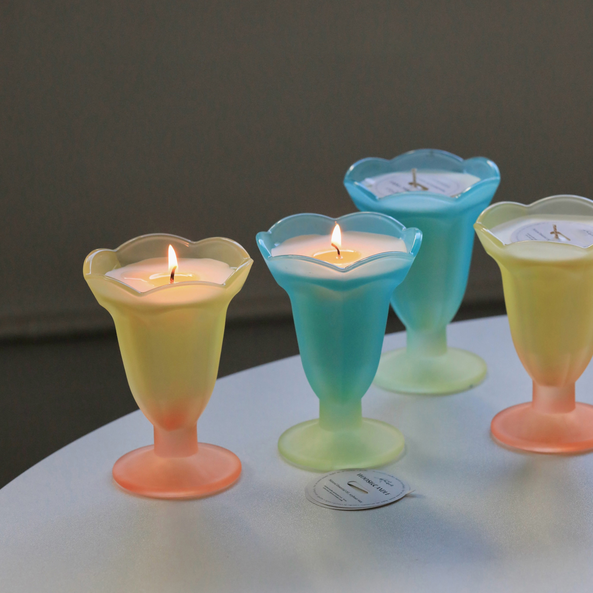 Support Wholesale Specialty Plant Essential Oil Bedroom Birthday Gift Handheld Gift Scented Candles