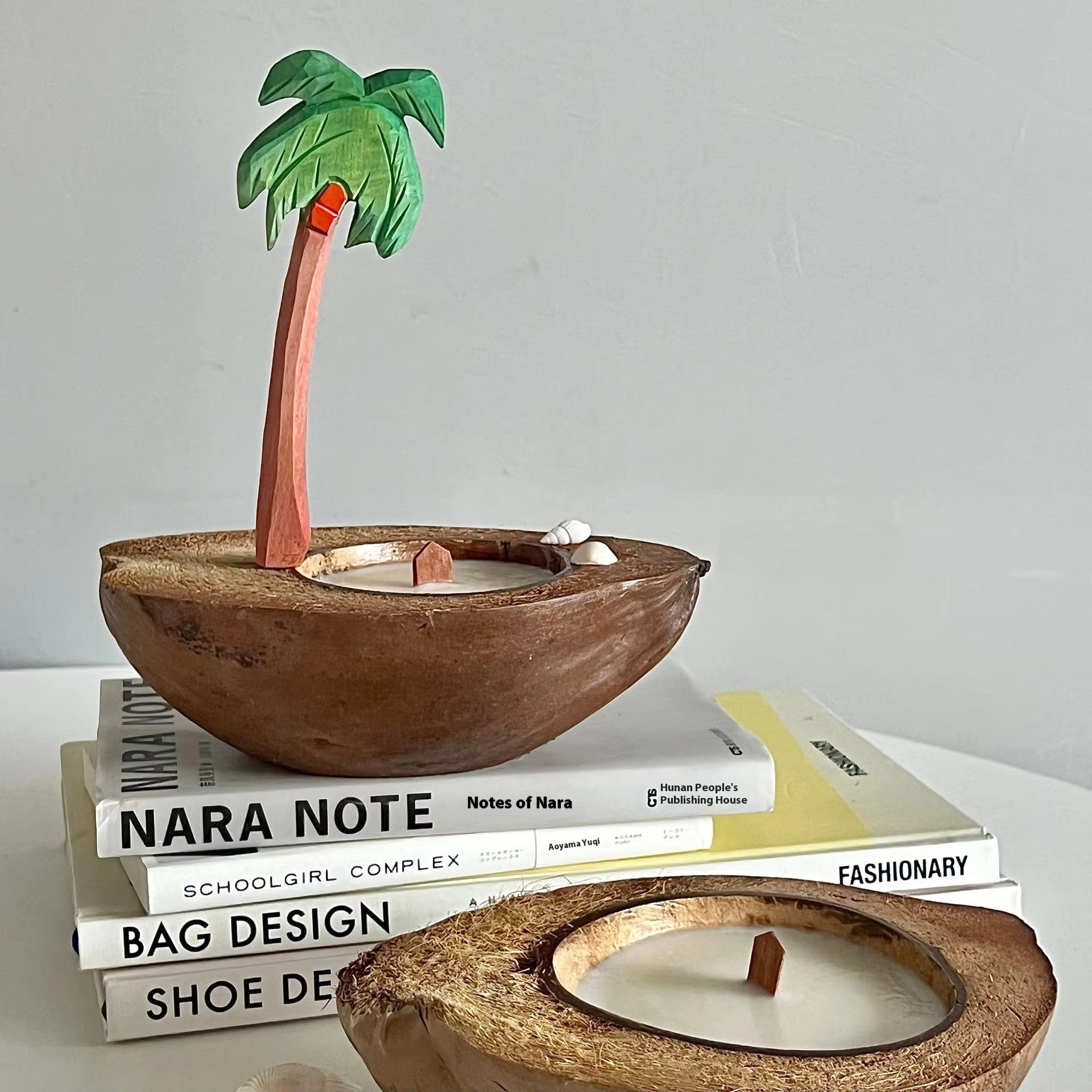 Creative Coconut Shell Bedroom Fragrance Niche High-End Birthday Gift Decoration Scented Candles