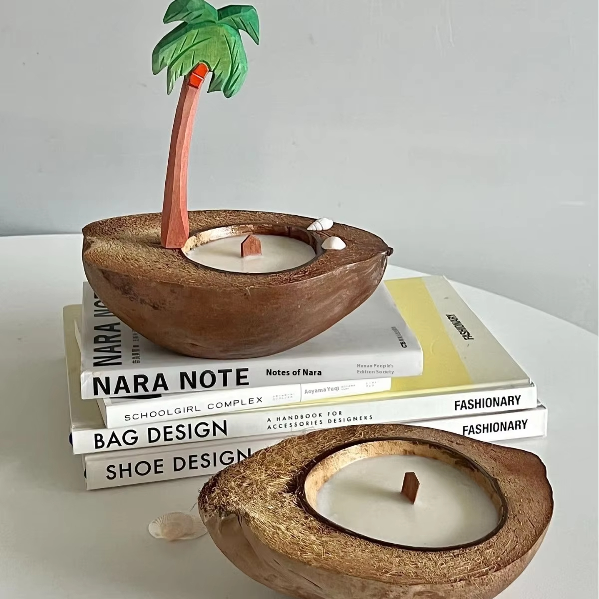 Creative Coconut Shell Bedroom Fragrance Niche High-End Birthday Gift Decoration Scented Candles
