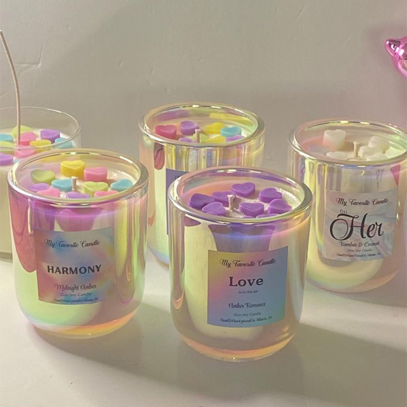 AIKUN Best-Selling Natural Healing Scents Recyclable Jars Vibrant Decor Aroma Candle for Relaxation Gift Giving