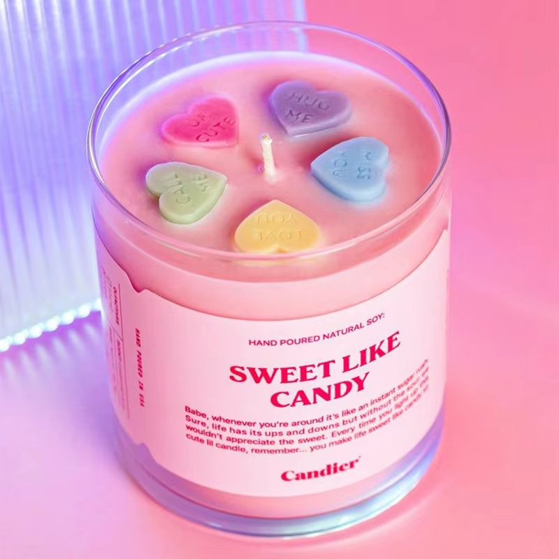 AIKUN Healthy Latest Design Sweet Scents Ideal Gift Set for Relaxing Mood Love Bear Aroma Candle