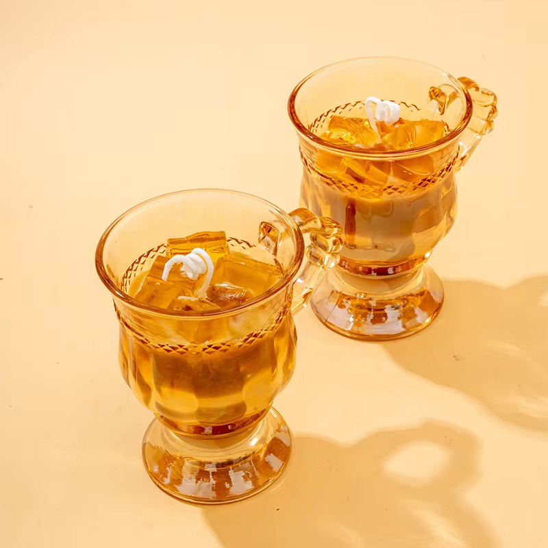 AIKUN Realistic Coffee-Shaped Customizable Eco-Friendly Reusable Jelly Candles for Home Decor Air Freshening and Gift Sets