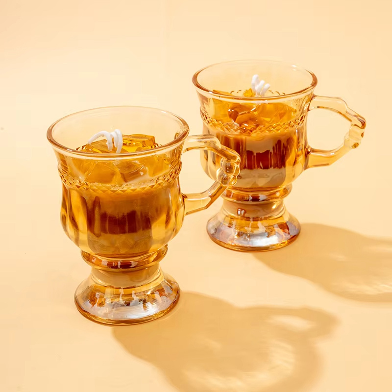 AIKUN Realistic Coffee-Shaped Customizable Eco-Friendly Reusable Jelly Candles for Home Decor Air Freshening and Gift Sets