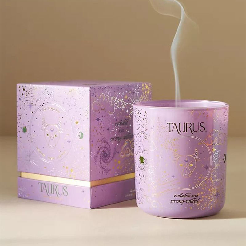 AIKUN Premium Quality Natural Ingredients 12 Zodiac Aroma Candle Eco-Friendly Air Purifying Relaxing Scent Luxury Gift Set