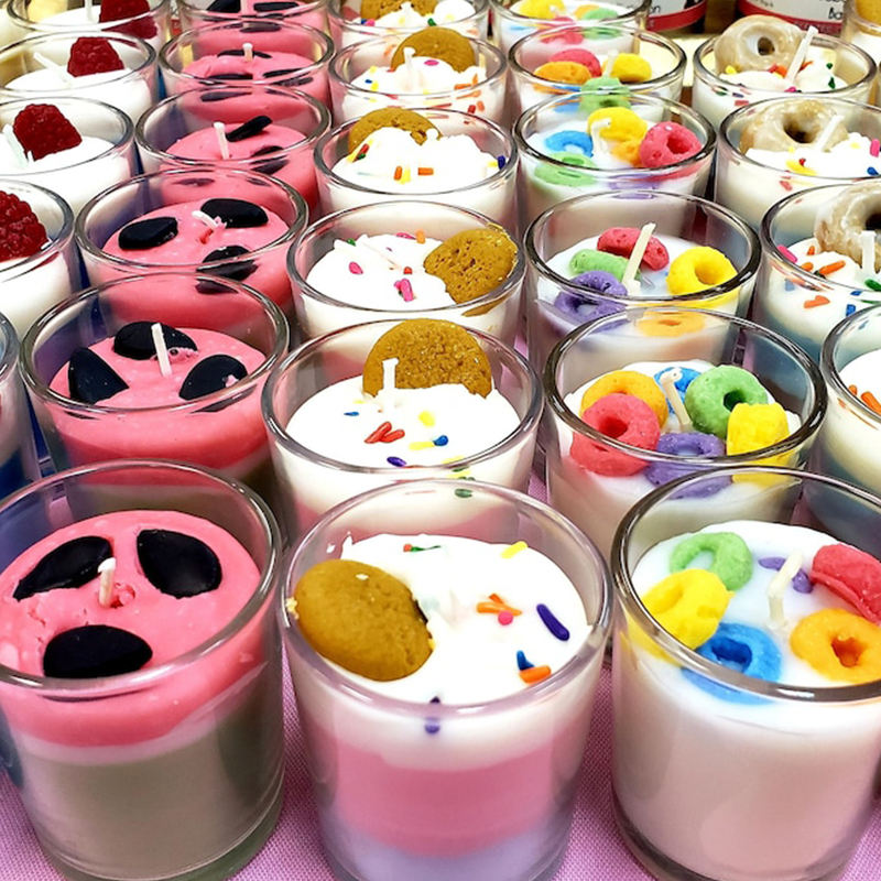 Luxury Home Fragrance Decorative Crystal Gem Aromatherapy Novelty Soy Wax Crystal Scented Candles