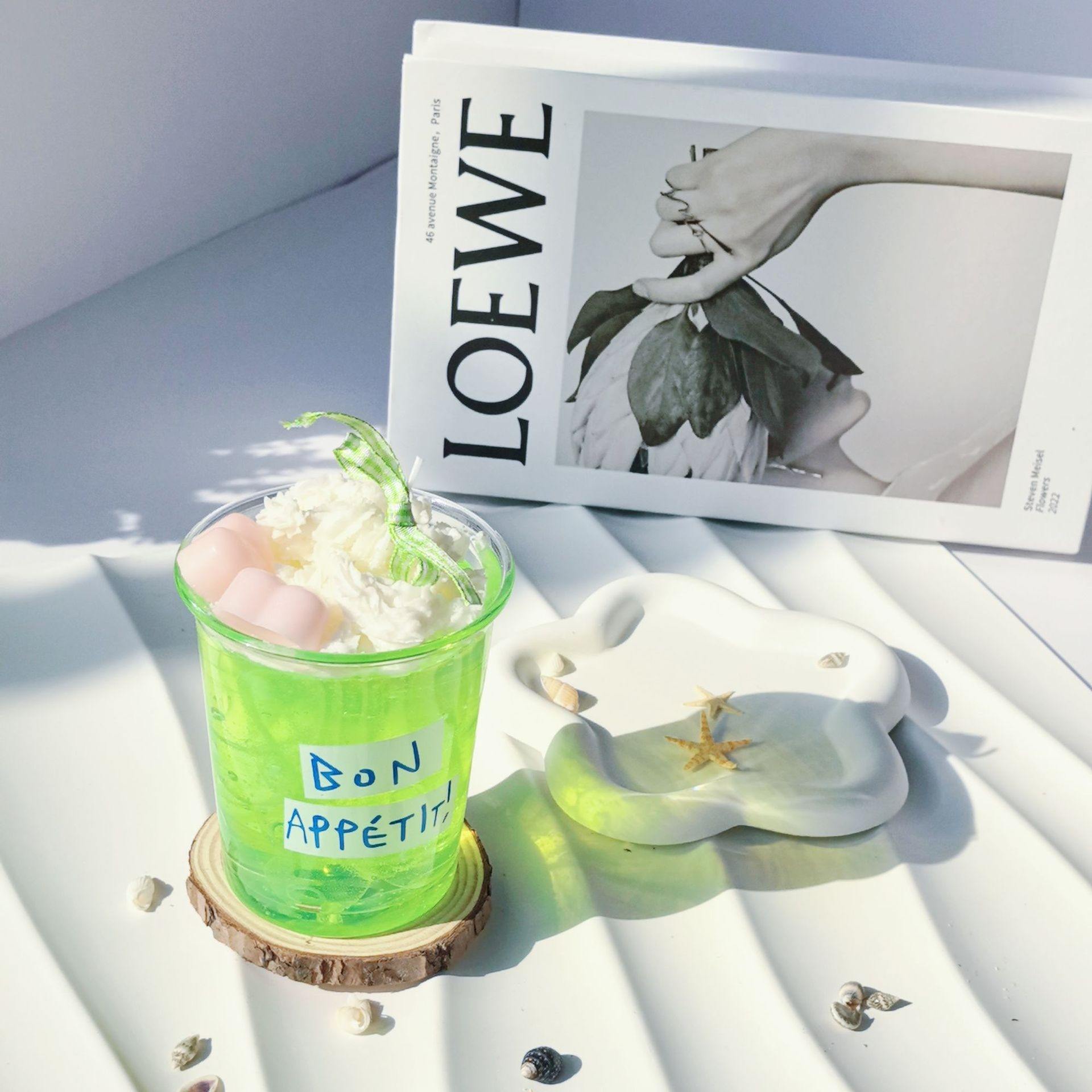 Summer Drinks Jelly Wax Glass Cups Bedroom Fragrance Ornaments Gifts Souvenirs Wholesale Jelly Scented Candles