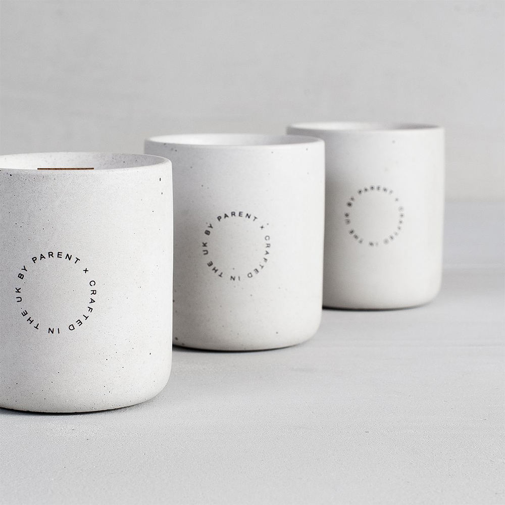 Aikun Minimalist Ceramic Jar Soy Wax Aroma Candle Scented Eco-Friendly Non-Toxic Fragrance Candle Customizable Gift Set