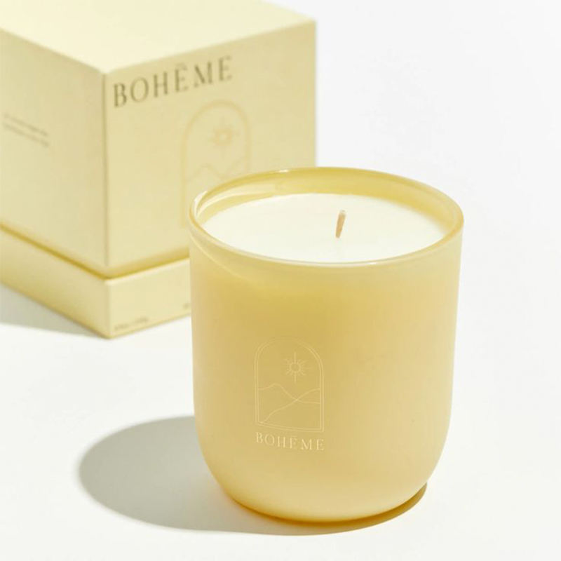 AIKUN Luxury Reusable Pure Soy Wax Long-Lasting Fragrance Aroma Candle Gift Box for Room Freshening
