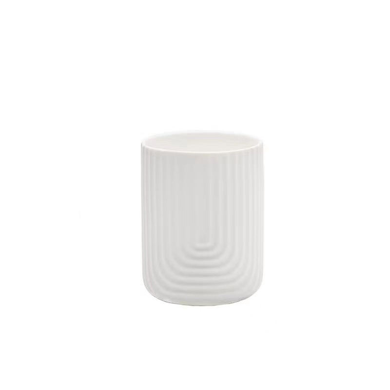 Aikun Luxury Home Decor Ceramics Cup Private Label Soy Wax Scented Candles Gift Set