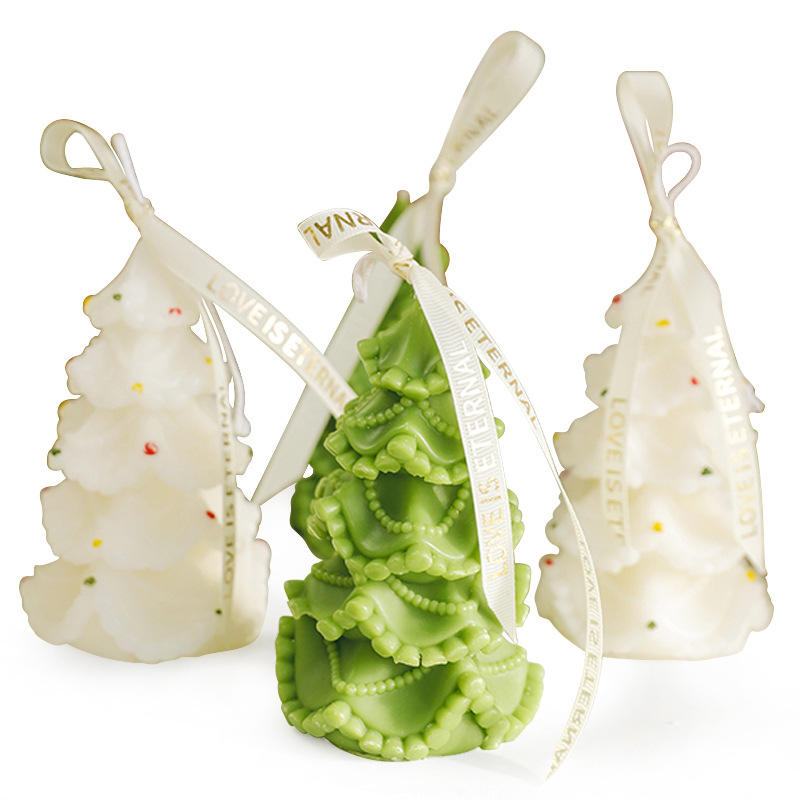 Christmas Soy Wax Atmosphere Sense Decorations Handmade Christmas Candle for Decoration