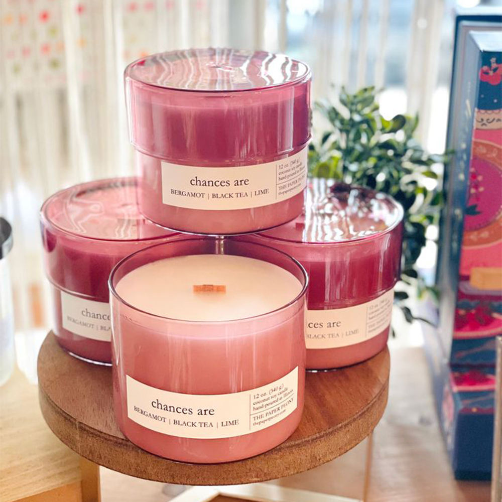 AIKUN Oversized Glass Container Aroma Candles Premium Handcrafted Durable Reusable Home Decor Gift Sets Air Purifying Scents