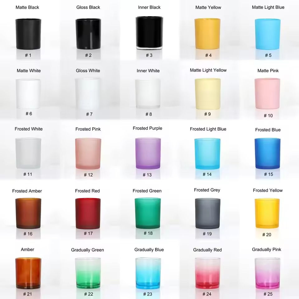 AIKUN Customized Relaxing Lavender Fragrant Scented Glass Candles Luxury Scented Candles Perfect for Creating Ambiance With Lids